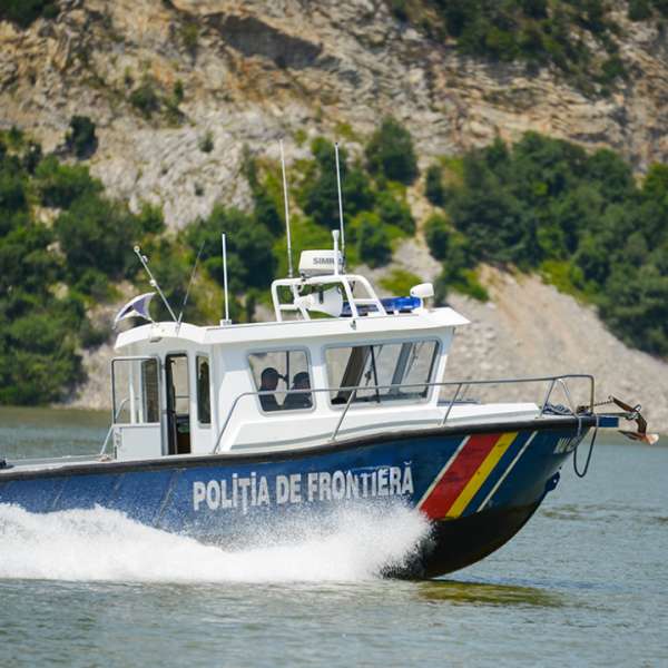 Persoane salvate din apele fluviului Dunărea