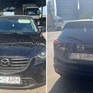 Autoturism căutat de autoritățile germane, descoperit în PTF Bechet