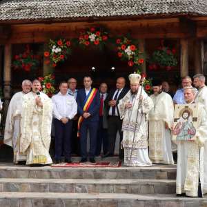 Hramul Bisericii „Sf. Voievod Ştefan cel Mare” din incinta Inspectoratului Teritorial al Poliției de Frontieră Sighetu Marmației