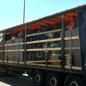 Peste 70 tone deşeuri oprite la intrarea în țară