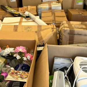 Peste 70 tone deşeuri oprite la intrarea în țară