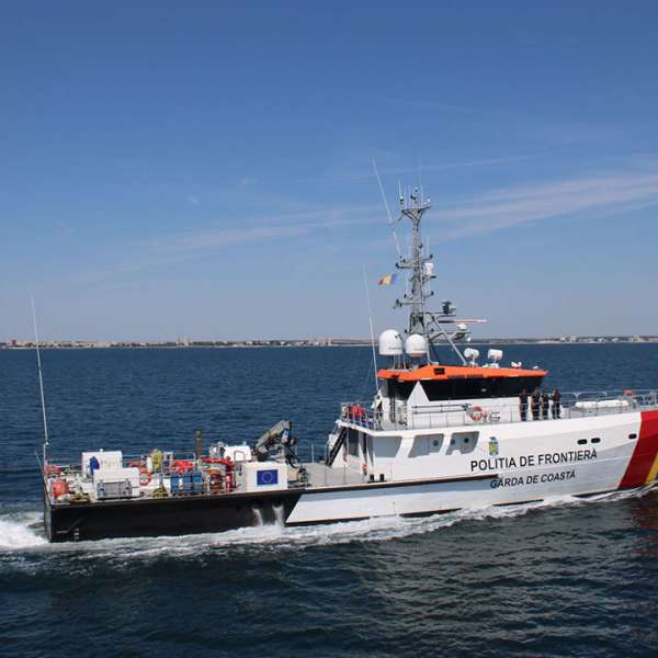 Poliția de Frontieră Română a participat la un exercițiu internațional de căutare şi salvare pe mare