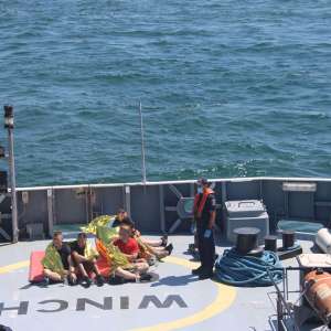 Poliția de Frontieră Română a participat la un exercițiu internațional de căutare şi salvare pe mare