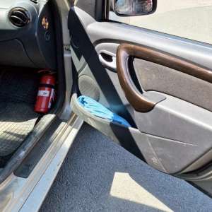 Cartușe și tuburi de vânătoare descoperite în portiera unui autoturism în PTF Galați