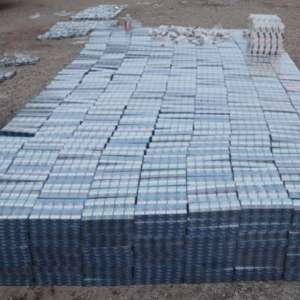 Peste un million de țigări de contrabandă, descoperite de polițiștii de frontieră doljeni