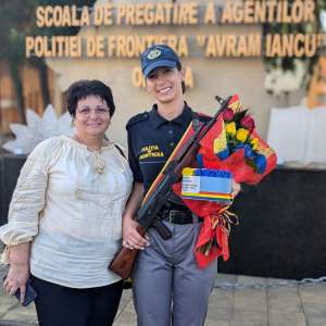 O serie nouă de elevi a depus jurământul militar la Şcoala \