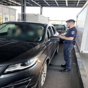 Autoturism radiat din circulație, descoperit în PTF Albița