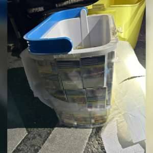 11.000 țigarete ascunse într-un autoturism, descoperite în PTF Calafat