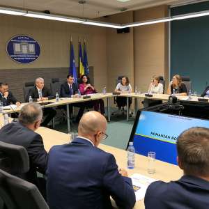 Întâlnirea ministrului Afacerilor Interne, Cătălin Predoiu, cu jurnaliști germani și austrieci