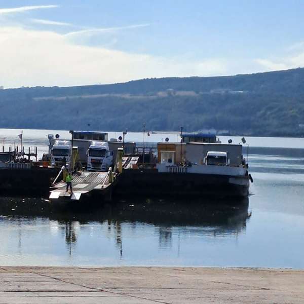 Tranzitul peste Dunăre cu feribotul, reluat la PTF Bechet