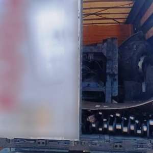 Deșeuri oprite de la intrarea în țară, la Galați-Rutier