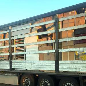 Peste 36 tone deşeuri oprite la intrarea în țară