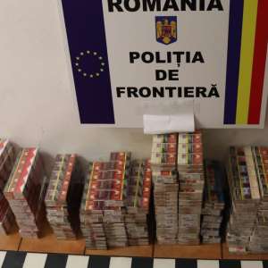 Peste 18.000 de țigarete descoperite ascunse într-un autoturism, în PTF Calafat