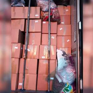 Deşeuri din Letonia oprite la Borș II. Unsprezece tone de diverse bunuri