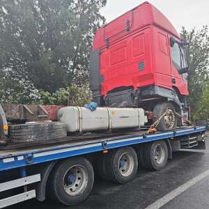 Autocamion uzat, interzis la intrarea în țară  la PTF Vama Veche