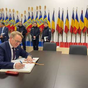 Hans Leijtens, directorul executiv al Agenţiei Frontex, în vizită oficială în România