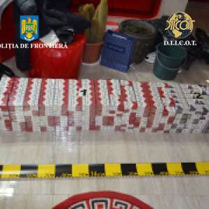 Rețea de contrabandiști cu țigări și tutun, destructurată de polițiștii de frontieră şi procurorii DIICOT, la Galați