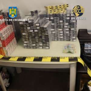 Rețea de contrabandiști cu țigări și tutun, destructurată de polițiștii de frontieră şi procurorii DIICOT, la Galați