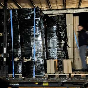 Peste 2 milioane de țigarete, în valoare de 480.000 de euro, descoperite la P.T.F. Nădlac II