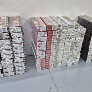 Țigarete în valoare de aproximativ 26.700 lei, descoperite de polițiștii de frontieră giurgiuveni, noaptea trecută