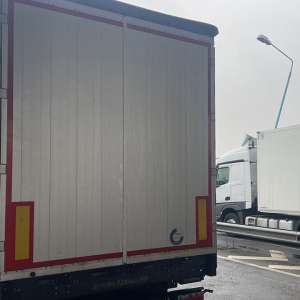 Semiremorcă căutată de autoritățile din Germania, descoperită în PTF Nădlac II