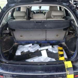 Aproximativ 2.000 pachete de ţigări confiscate în Punctul de Trecere a Frontierei Jimbolia