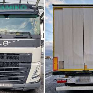 Ansamblu rutier în valoare de 100.000 de euro, căutat de către autoritățile din Polonia, descoperit în PTF Nădlac II