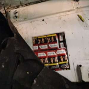 Zeci de mii de țigarete, în valoare de peste 211.000 lei, descoperite de polițiștii de frontieră giurgiuveni