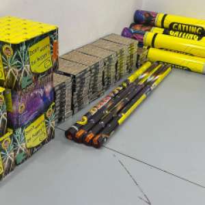 Materiale pirotehnice fără autorizaţie, descoperite la P.T.F. Giurgiu-Ruse