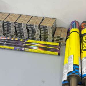 Materiale pirotehnice fără autorizaţie, descoperite la P.T.F. Giurgiu-Ruse