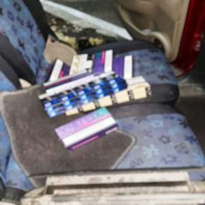 Ţigări de contrabandă, confiscate la frontiera de est
