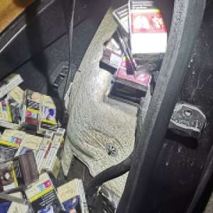 Aproximativ 17.000 de țigarete ascunse, descoperite de polițiștii de frontieră din estul și sudul țării