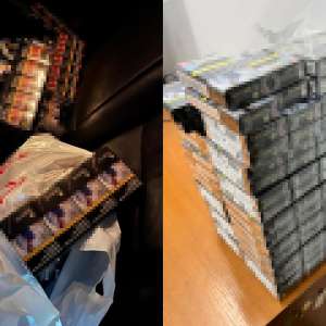 3.000 de țigarete descoperite de polițiștii Sectorului Poliției de Frontieră Giurgiu