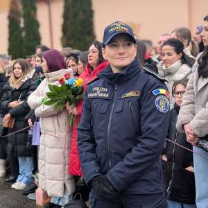 O serie nouă de elevi a depus jurământul militar la Şcoala \