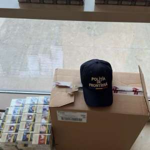 Peste 16.000 de țigarete provenite din Bulgaria, confiscate de poliţiştii de frontieră constănțeni