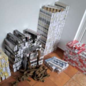 Contrabandă cu țigări, în miez de noapte, oprită la trecerea frontierei