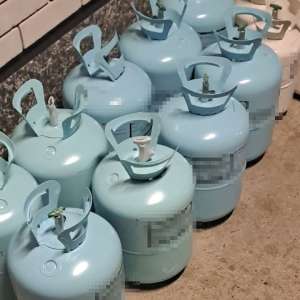 13 butelii cu freon descoperite la PTF Valcani