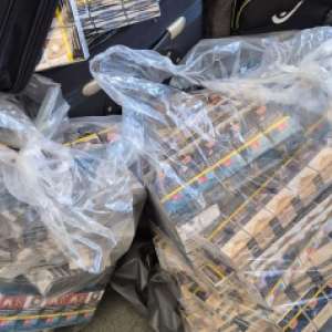 Zeci de mii de țigarete descoperite de polițiștii de frontieră la Giurgiu