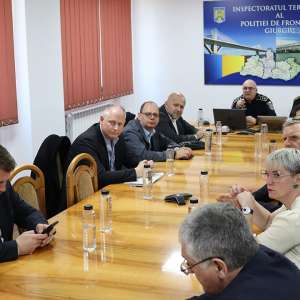 Vizită de documentare a unor atașați de afaceri interne și ofițeri de legătură privind cooperarea la frontieră între autoritățile din România și Bulgaria în contextul aderării la spa