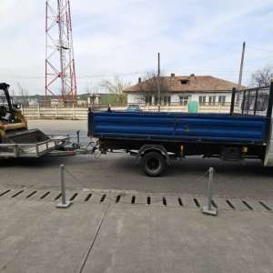 Cetățean român depistat conducând un ansamblu rutier înmatriculat în România, fără drept de circulație