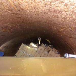 Cisternă plină cu ţigări de contrabandă, depistată de poliţiştii de frontieră