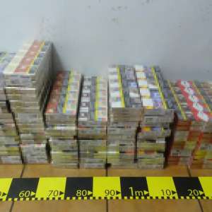 18.000 de țigarete descoperite de polițistii de frontieră din cadrul Sectorului Poliției de Frontieră Giurgiu