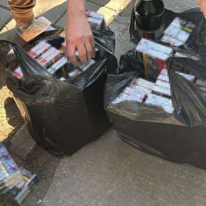 Țigări provenite ilegal din Bulgaria și bunuri contrafăcute, confiscate de poliţiştii de frontieră constănțeni, în urma unor acțiuni comune