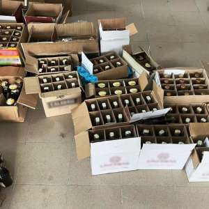 Alcool ascuns și nedeclarat descoperit în PTF Oancea