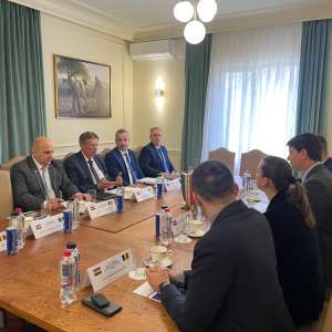 Sedinţa de lucru anuală a Şefului Inspectoratului Teritorial al Poliţiei de Frontieră Timişoara şi Şeful Căpităniei de Poliţie a Comitatului Csongrad- Csanad