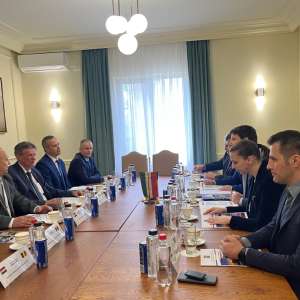 Sedinţa de lucru anuală a Şefului Inspectoratului Teritorial al Poliţiei de Frontieră Timişoara şi Şeful Căpităniei de Poliţie a Comitatului Csongrad- Csanad