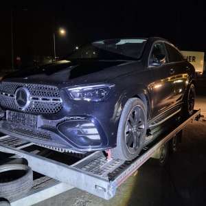 Autoturism de lux furat din Italia, descoperit cu ajutorul aplicației eDAC de către polițiștii de frontieră giurgiuveni