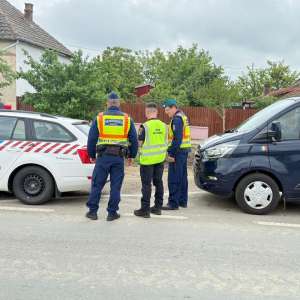 Acțiune comună a polițiștilor de frontieră români și a autorităților maghiare