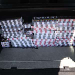 Zeci de mii de țigarete fără documente legale descoperite de polițistii de frontieră la frontiera cu Bulgaria