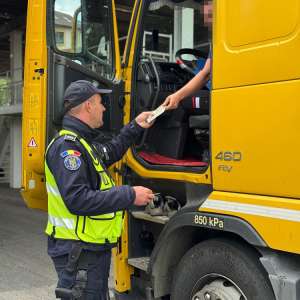 Acțiune cu forțe mărite la frontiera de vest: peste 1.000 de mijloace de transport verificate